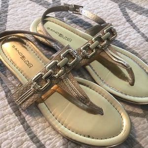 Bandolino Gold Sandal